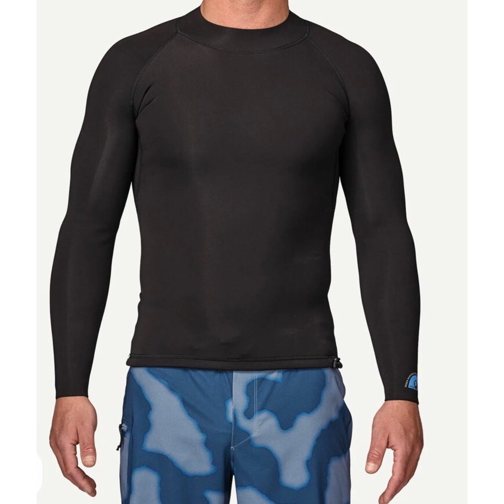 PATAGONIA Yulex Regulator Lite Long Sleeve Wetsuit Top Black 1.5mm